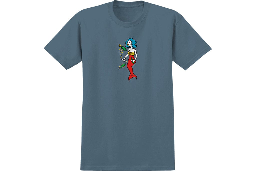 Krooked Mermaid Tee Indigo Blue T Shirt
