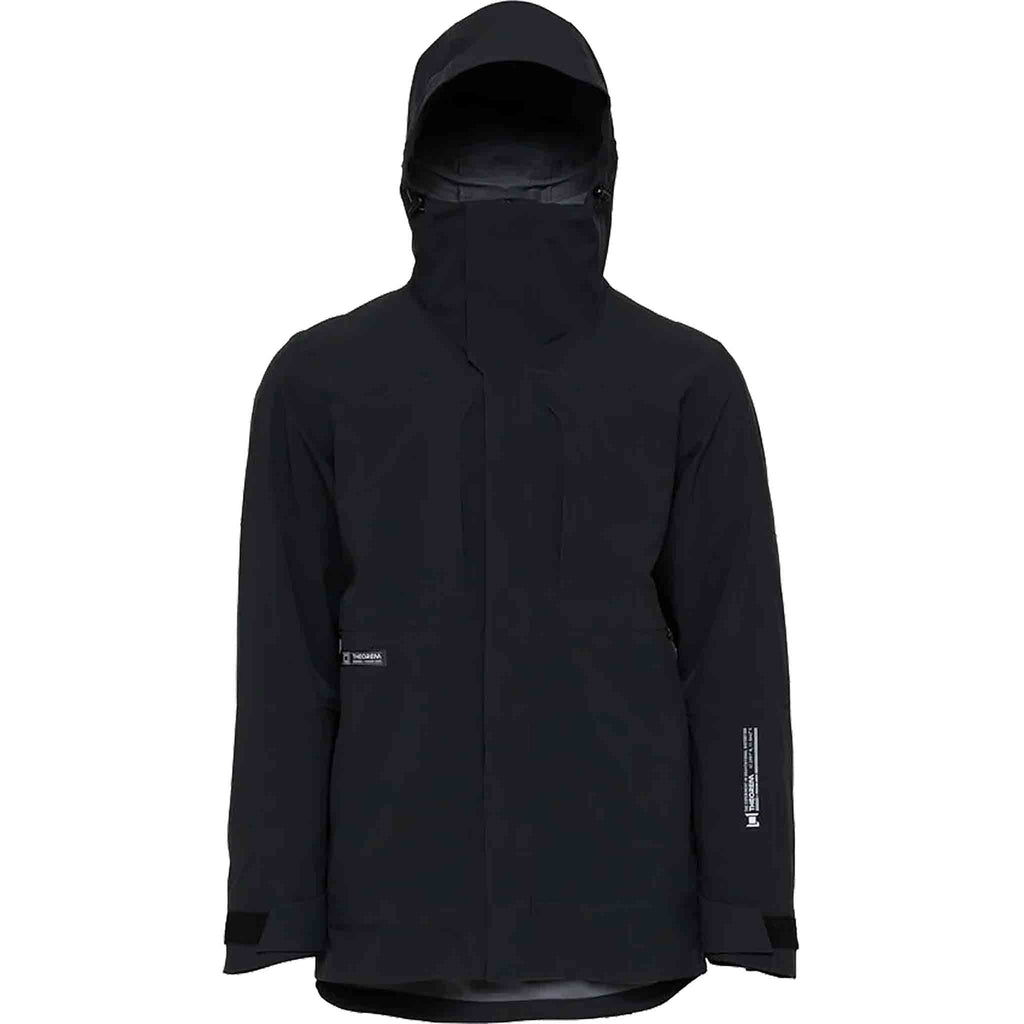 L1 Alpha Snowboard Jacket Black 2024 Mens Snowboard Coat