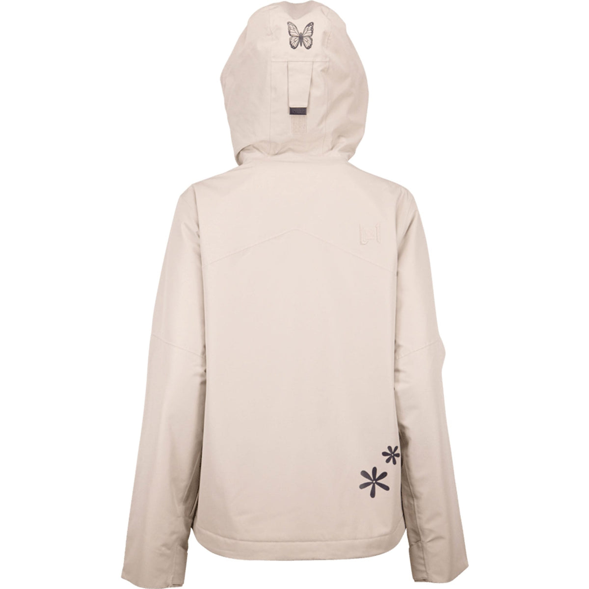 L1 Chroma Women's Jacket Julia Campbell Pale Grey 2027 Womens Snowboard Jackets