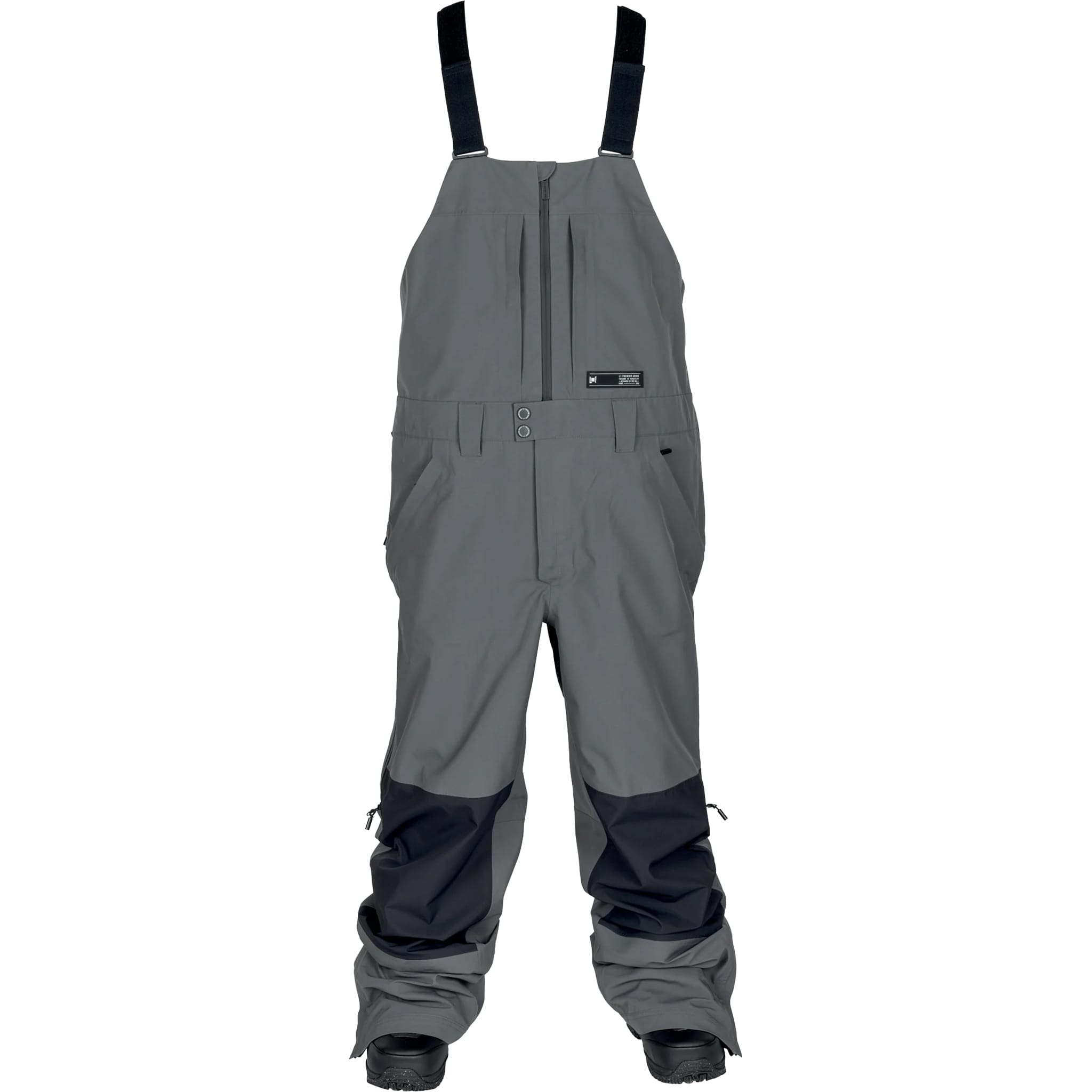 L1 Filmore Bib Carbon Black Mens Snowboard Pants