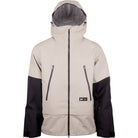 L1 Lighthouse Jacket Pale Grey Black 2027 Mens Snowboard Jackets