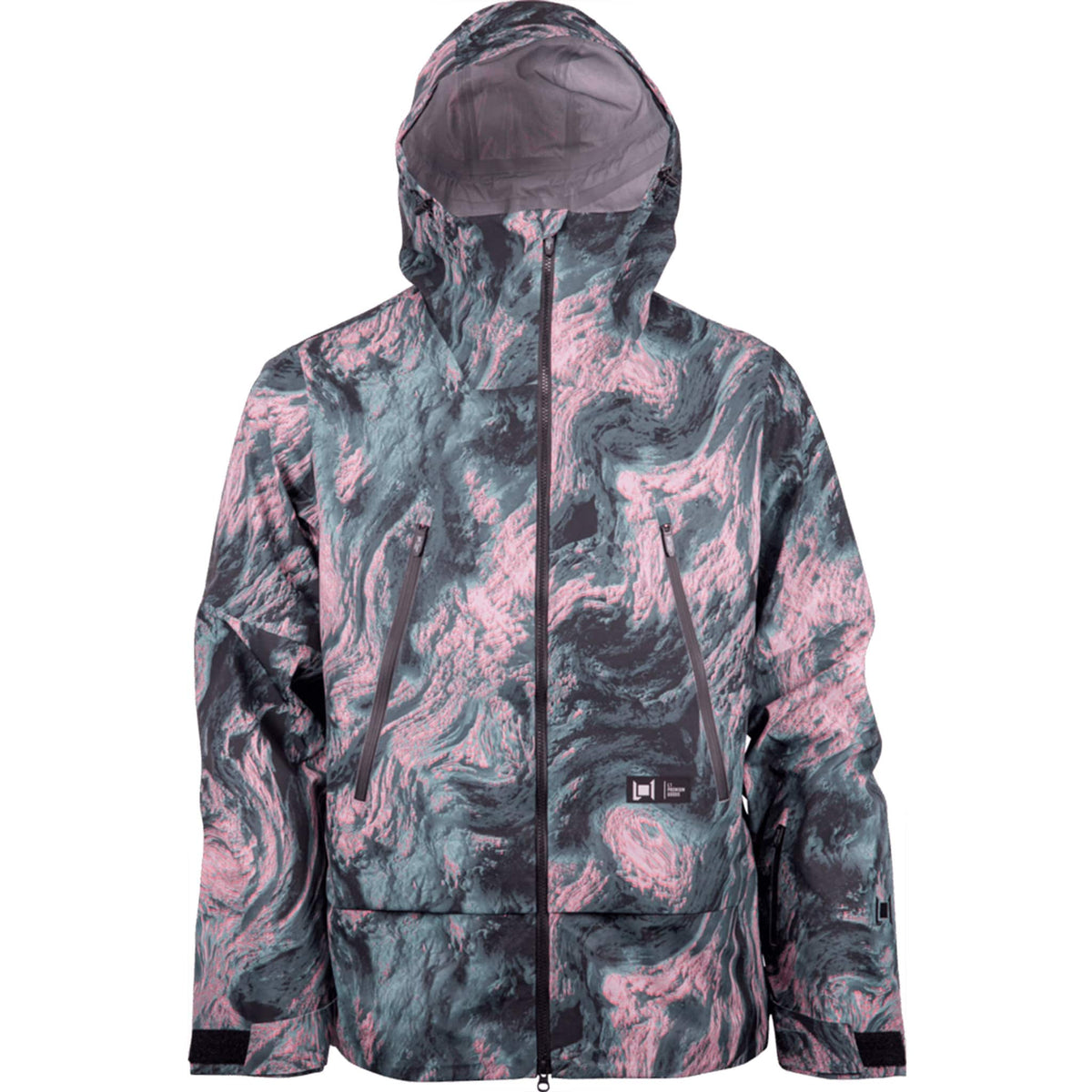 L1 Lighthouse Jacket Snow Field Print 2027 Mens Snowboard Jackets