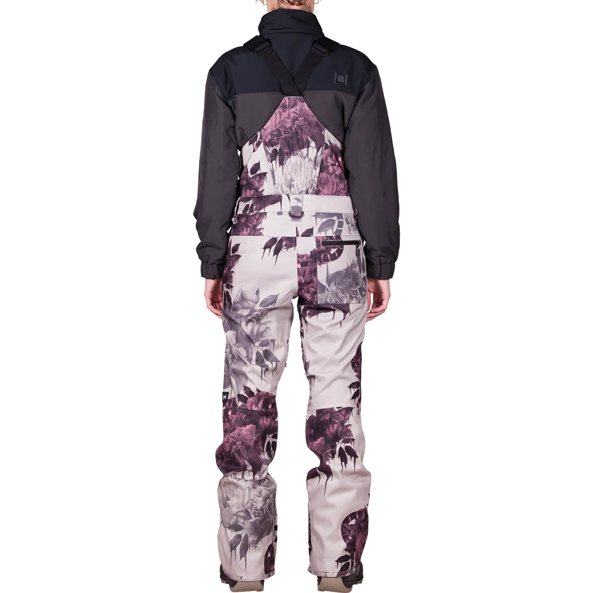 L1 Loretta Bib Ghosted Print Women's Snowboard Pants