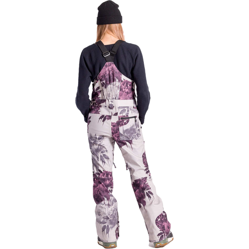 L1 Loretta Bib Ghosted Print Women's Snowboard Pants