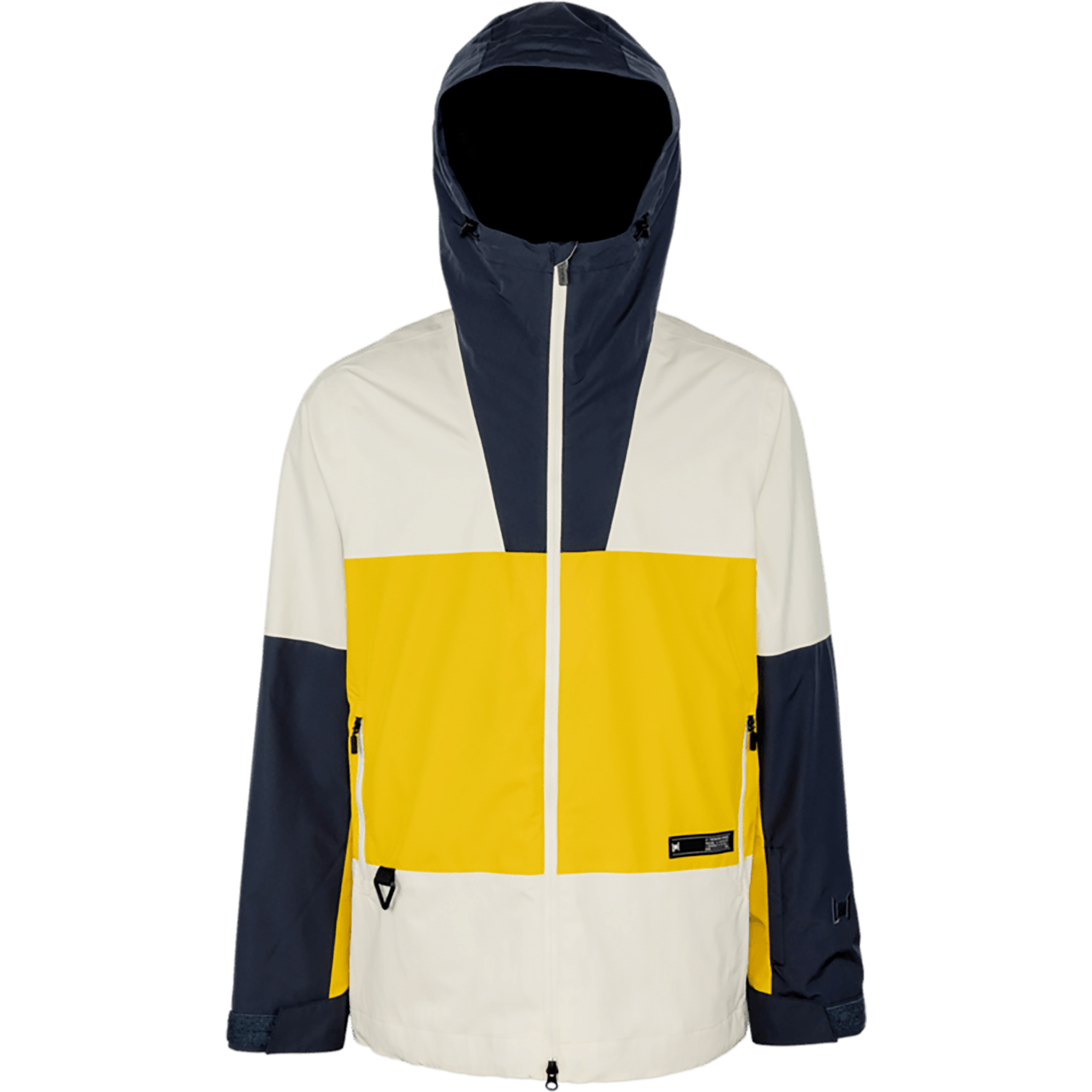 L1 Ventura Jacket Cream Hot Yellow Storm 2025 Mens Snowboard Coat