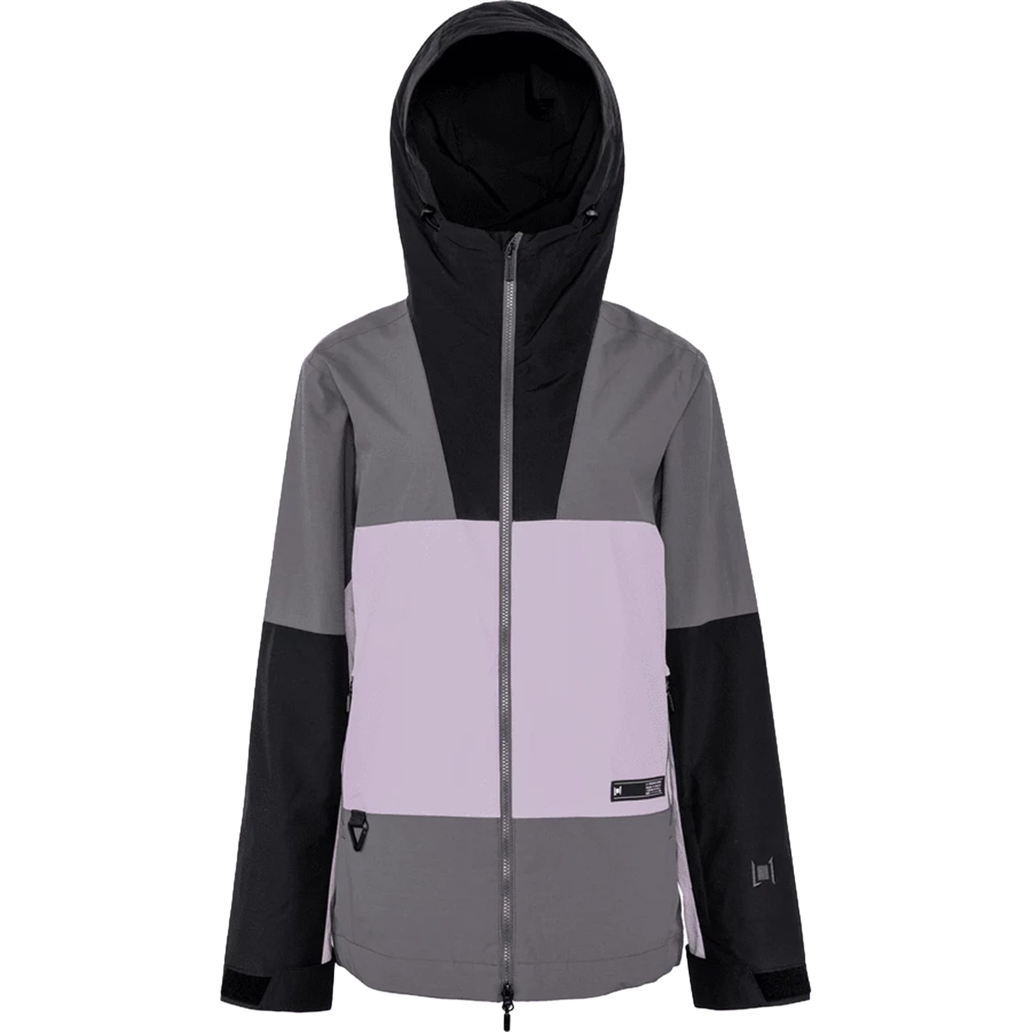 L1 Ventura Jacket Purple Iron Haze Black 2025 Womens Snowboard Jackets
