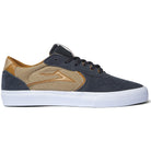 Lakai Atlantic Vulc Charcoal Tan Suede Shoes