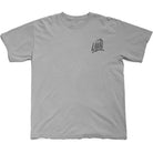 Lakai Brush Garment Dyed Tee Charcoal T Shirt