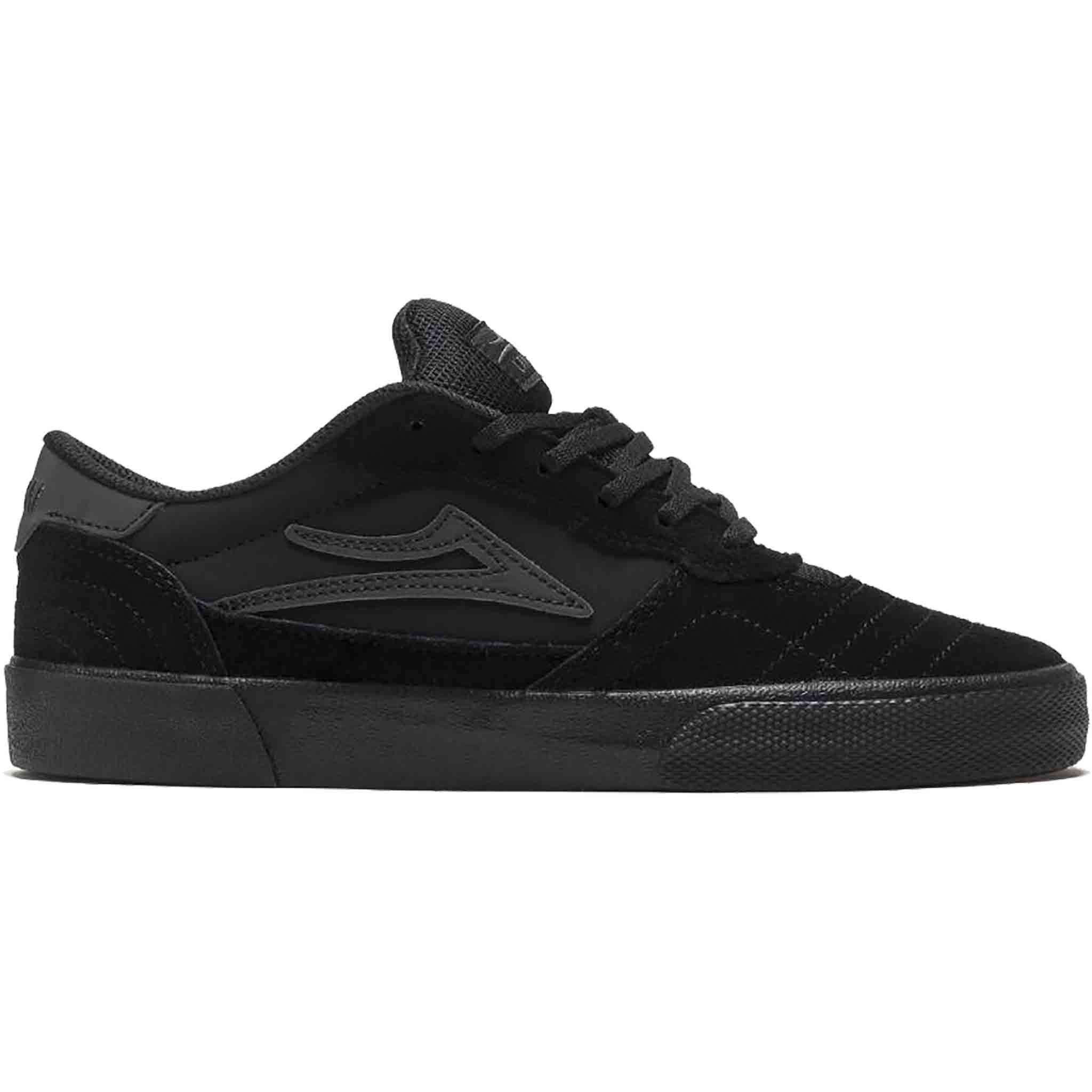 Lakai Cambridge Black Reflective Suede Black Shoes