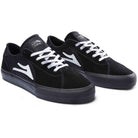 Lakai Flaco II Black Black Suede Shoes