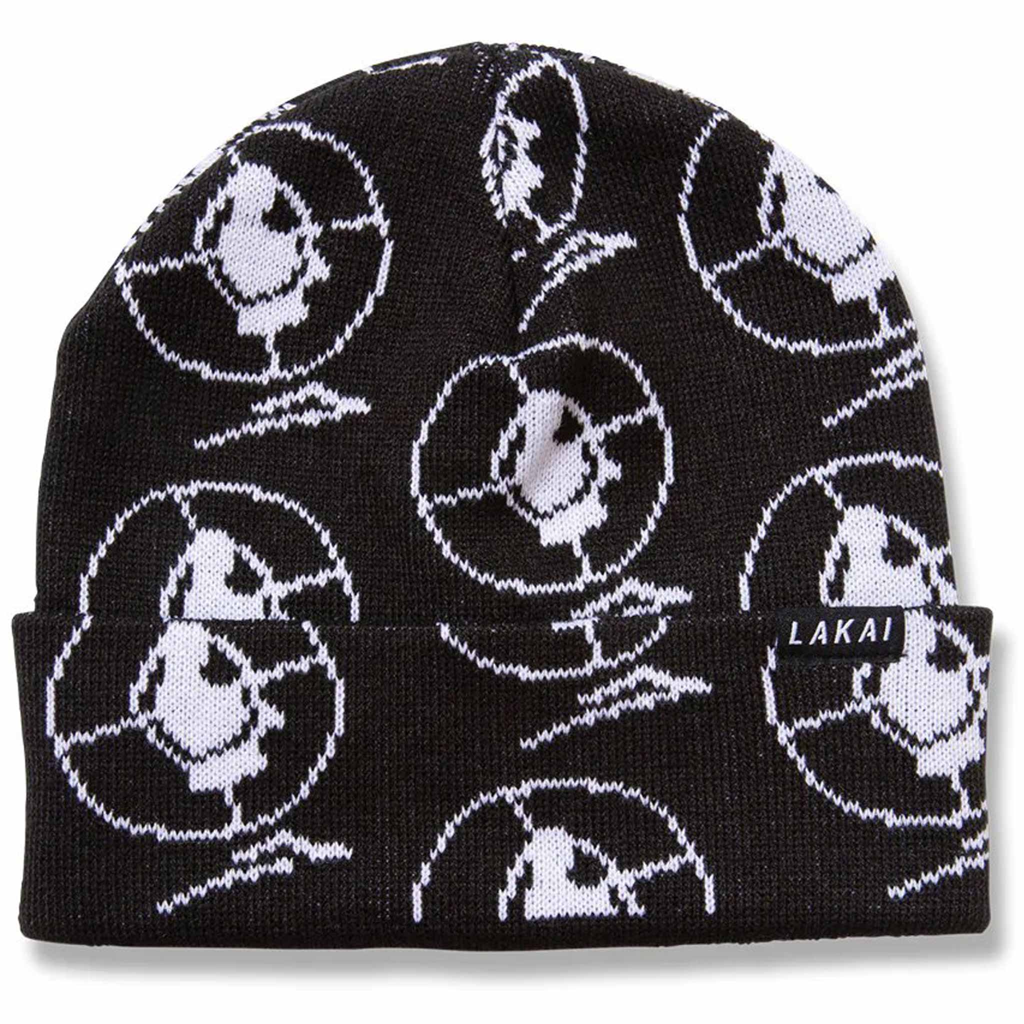 Lakai Public Enemy Sniper Logo Beanie Black Beanie