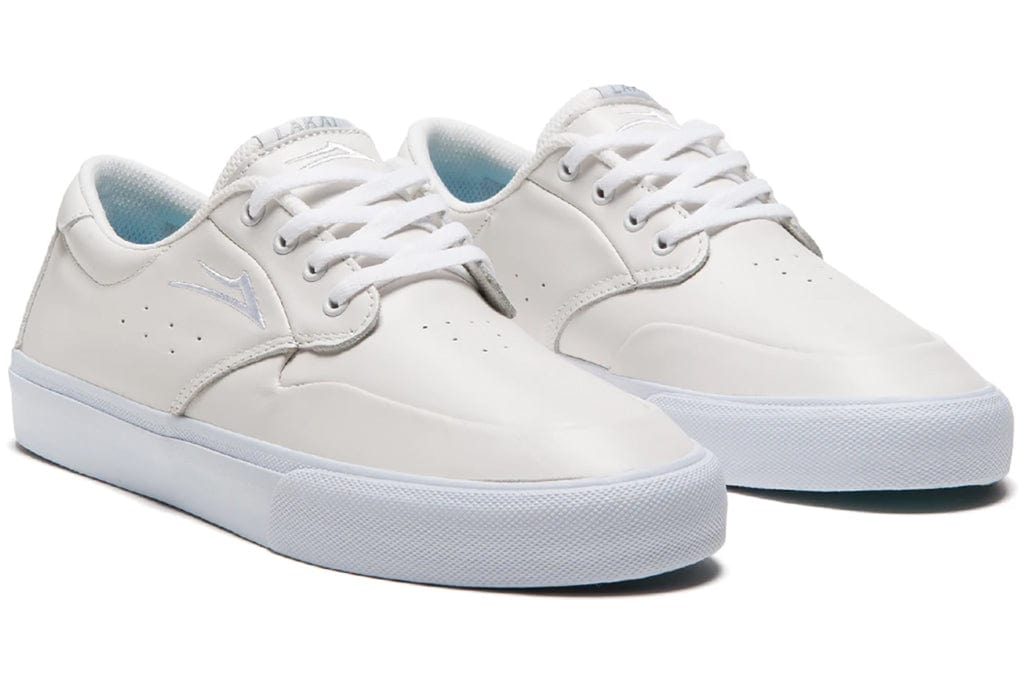 Lakai Riley 3 White Leather Shoes