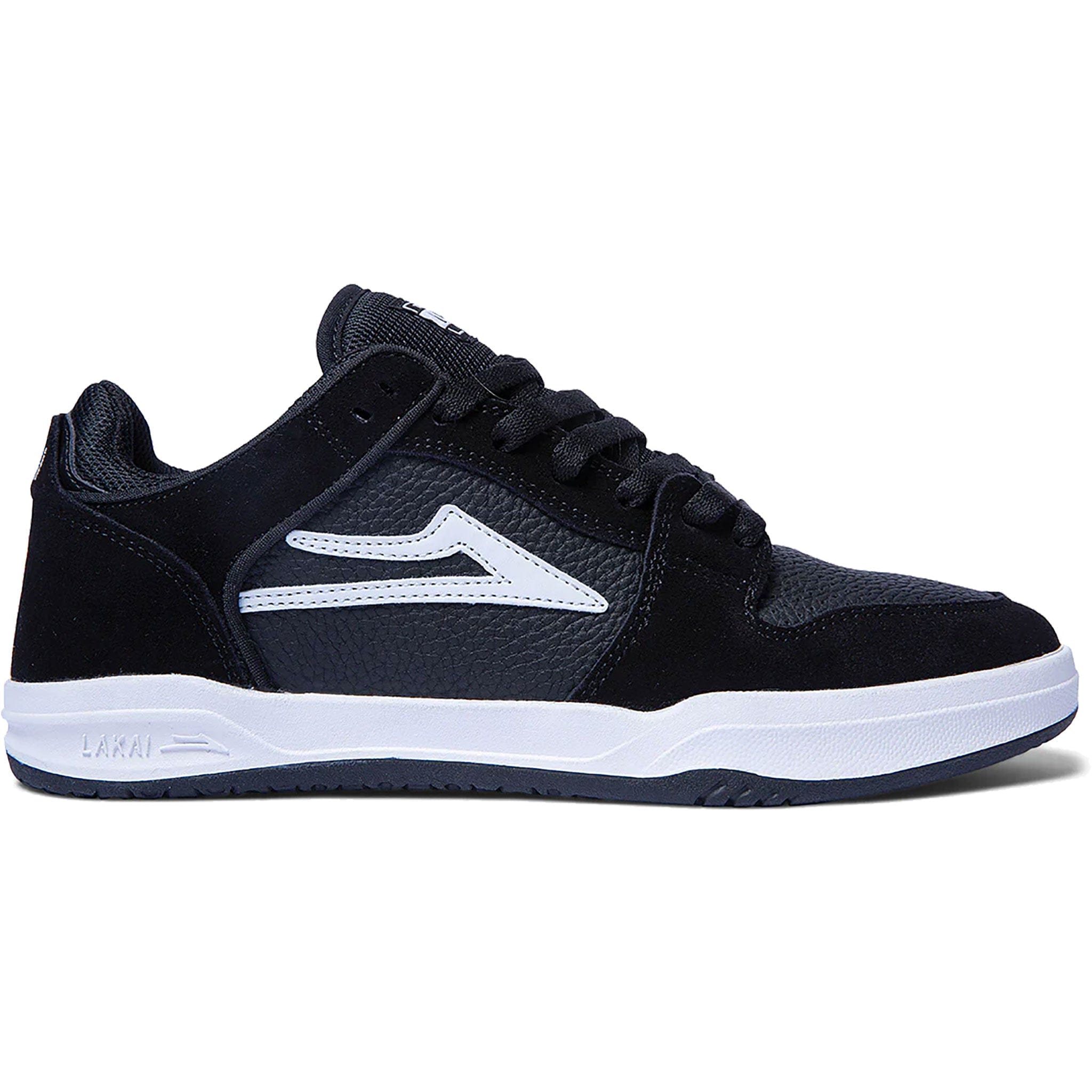 Lakai Telford Low Black Suede Shoes