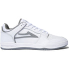 Lakai Telford Low White Leather Shoes