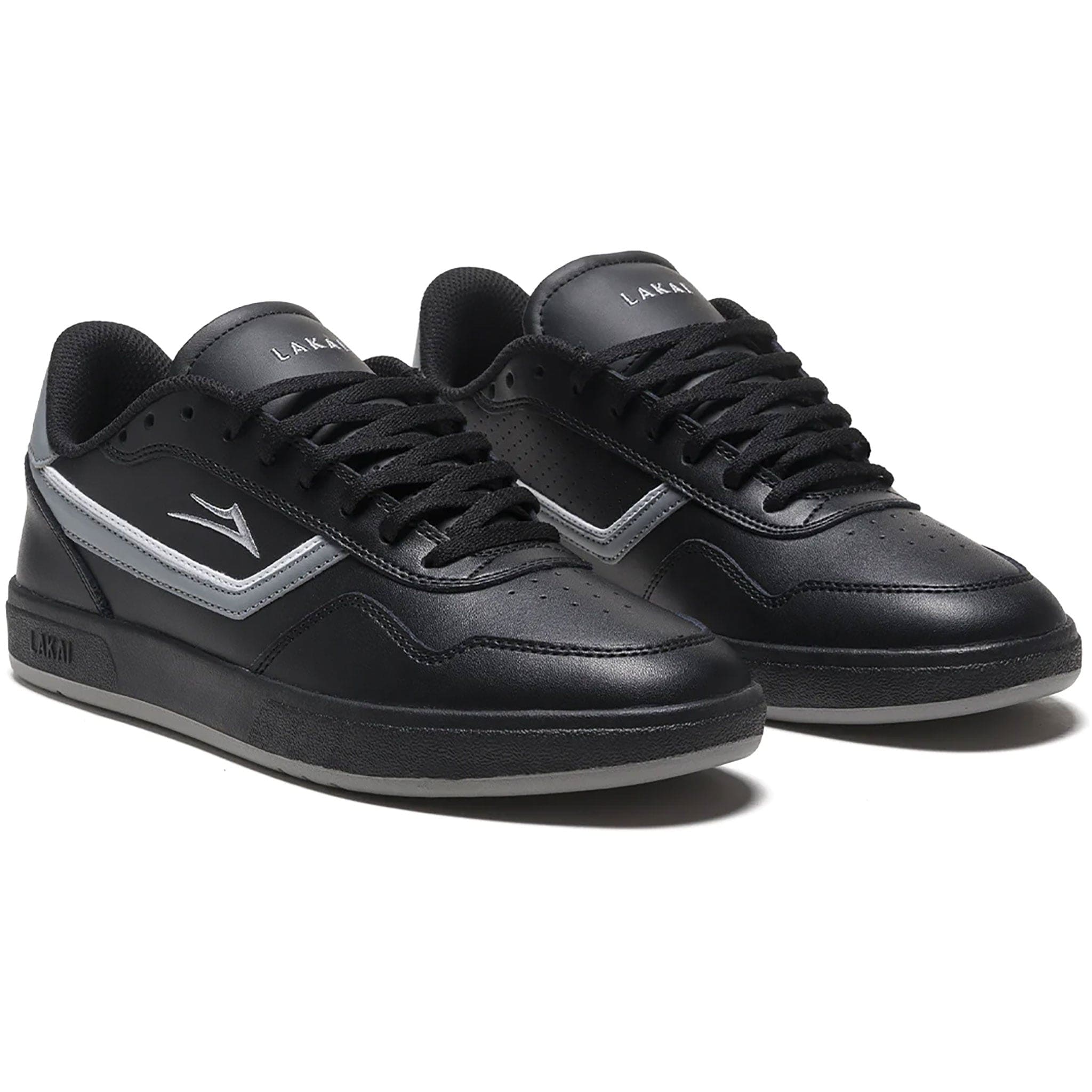 Lakai Terrace Shoes Black Black Leather Shoes