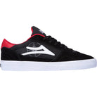 Lakai X Public Enemy Cambridge Black Red Suede Shoes