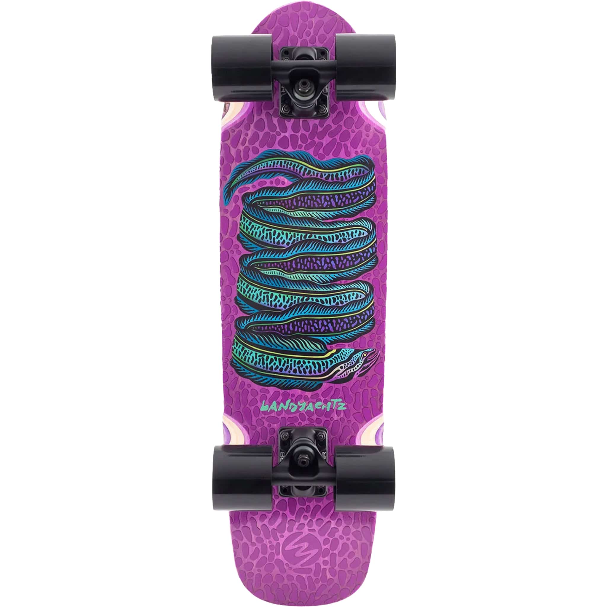 Landyachtz Dinghy Classic Fender Moray Eel 28.5" Cruiser Complete Longboard Complete
