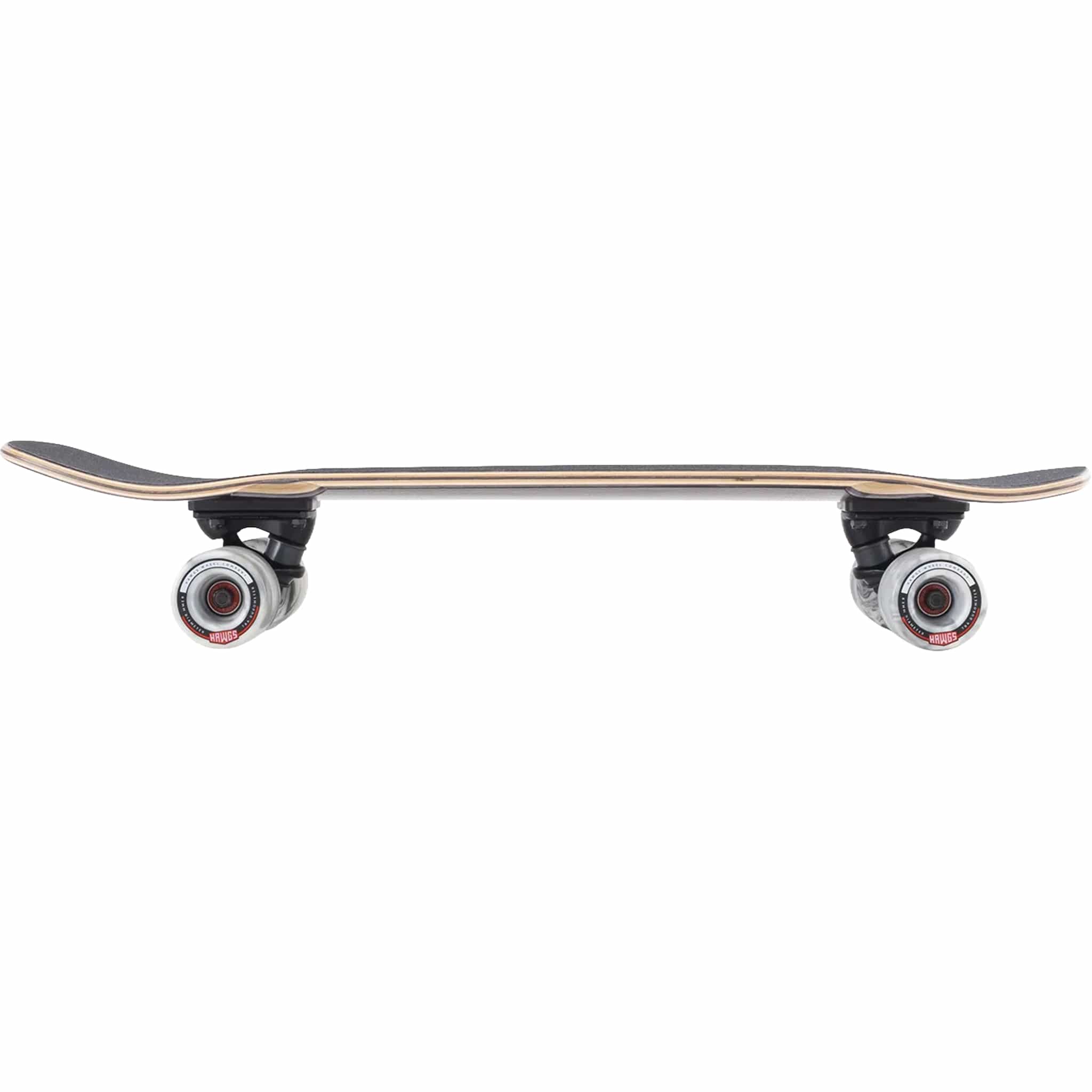 Landyachtz Dinghy Coffin Stealth Card 28.5" Cruiser Complete Longboard Complete