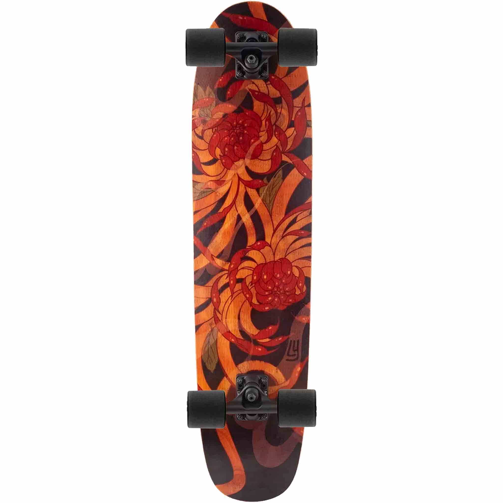 Landyachtz Dodger Flower 35.3" Complete Longboard Complete