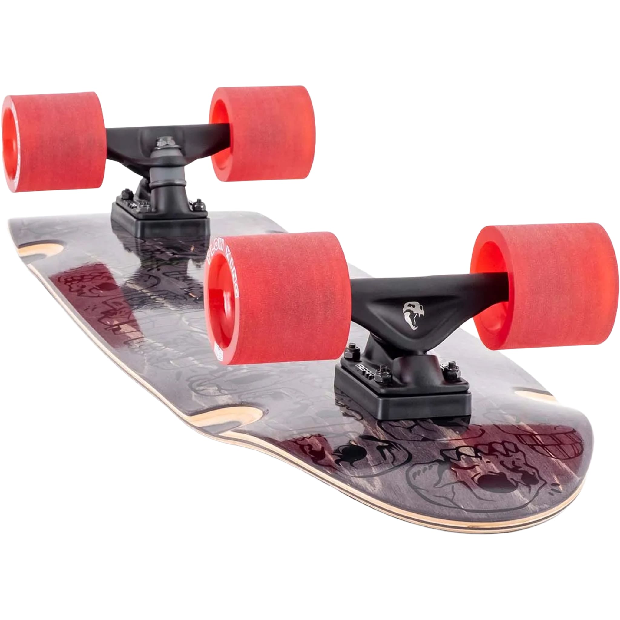 Landyachtz Schooner Skull Jam 33" Cruiser Complete Longboard Complete