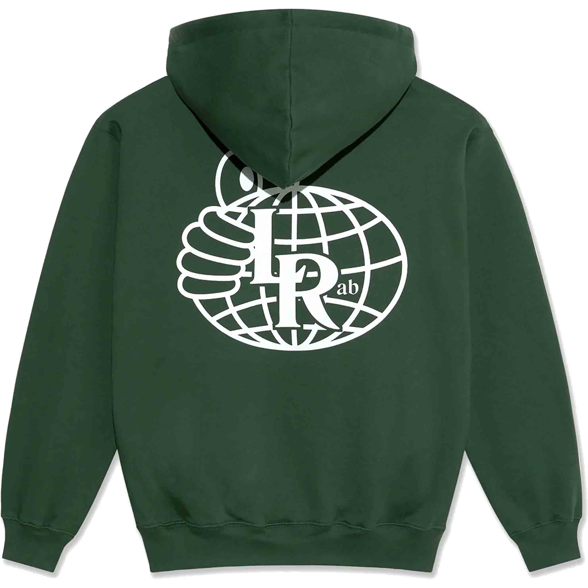 Last Resort AB Atlas Monogram Hoodie Forest Green Sweatshirts