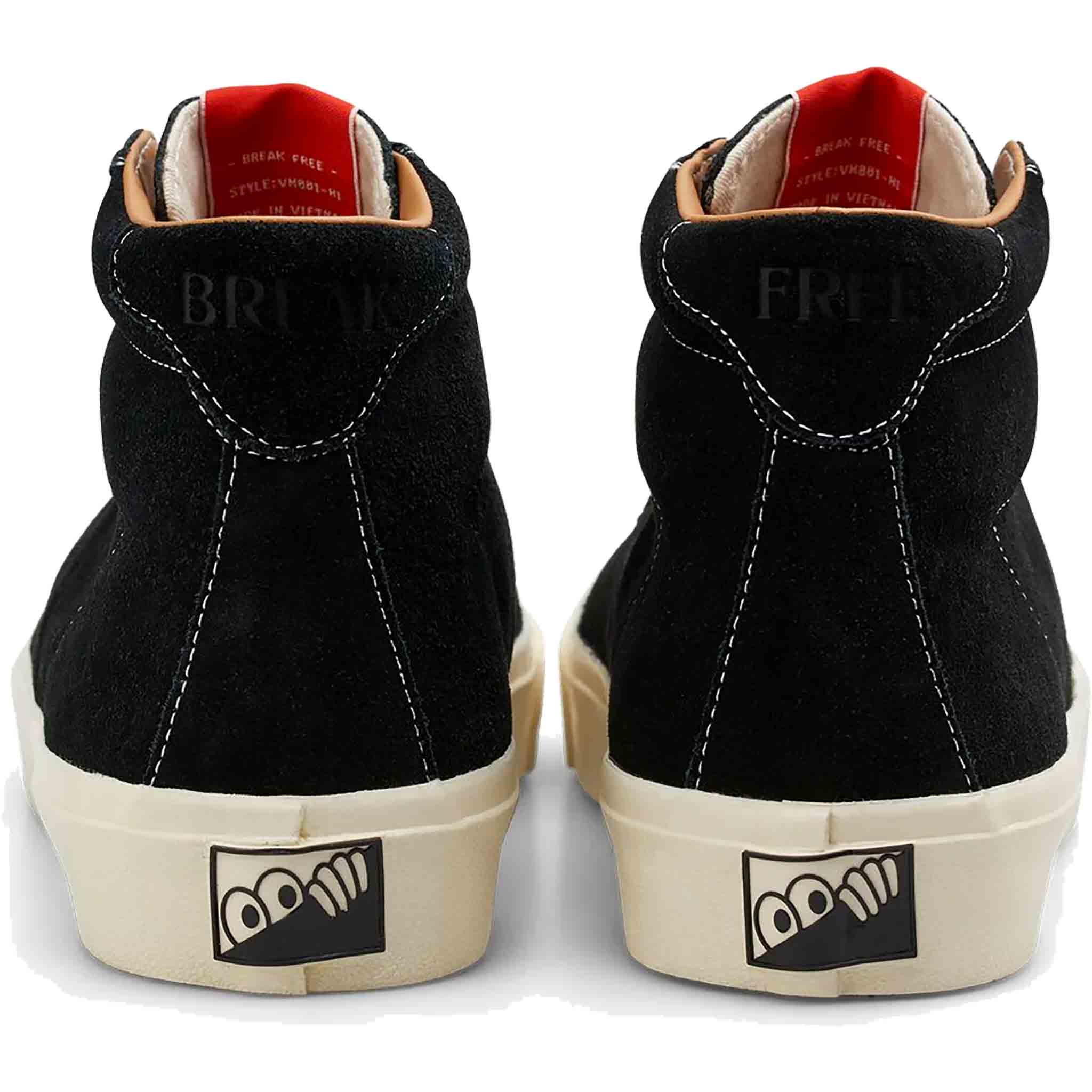 Last Resort AB VM001 Hi Suede Black White Shoes