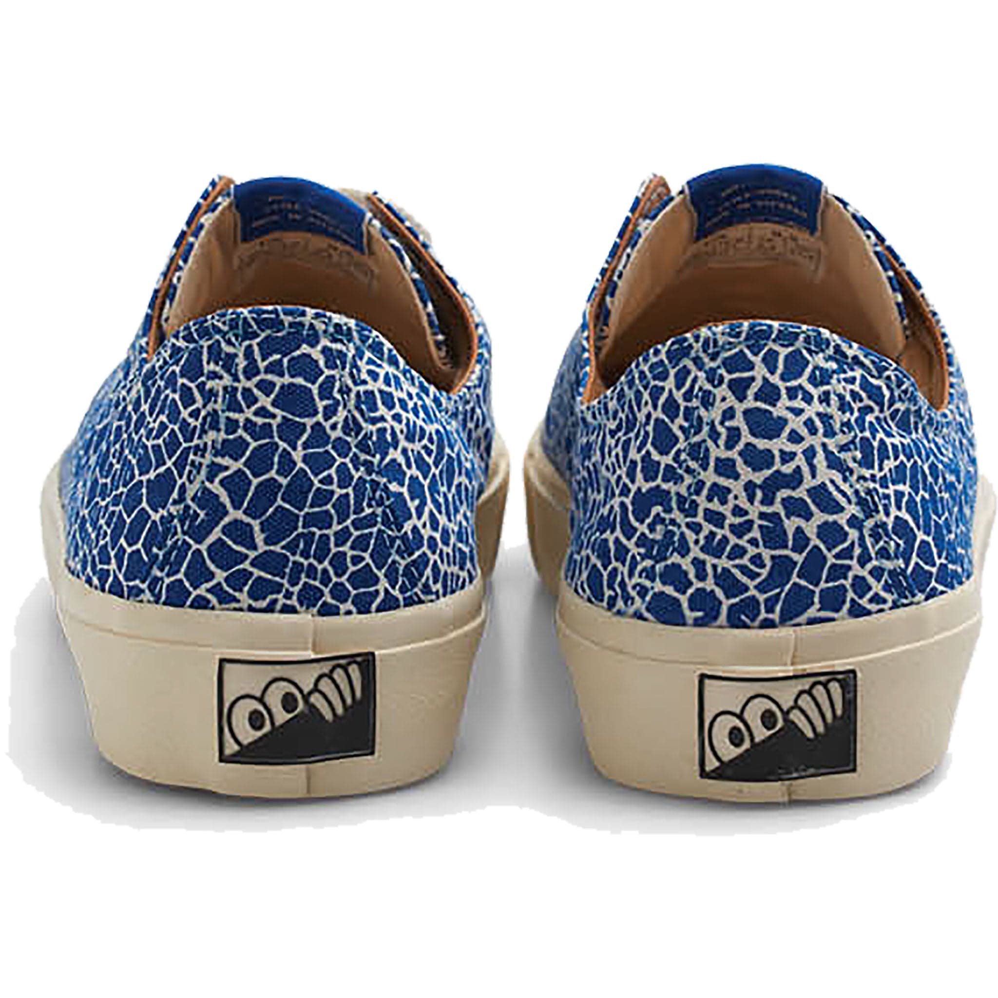 Last Resort AB VM003 Canvas Cracked Blue White Shoes