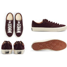 Last Resort AB VM003 LO Suede Fig Red White Shoes