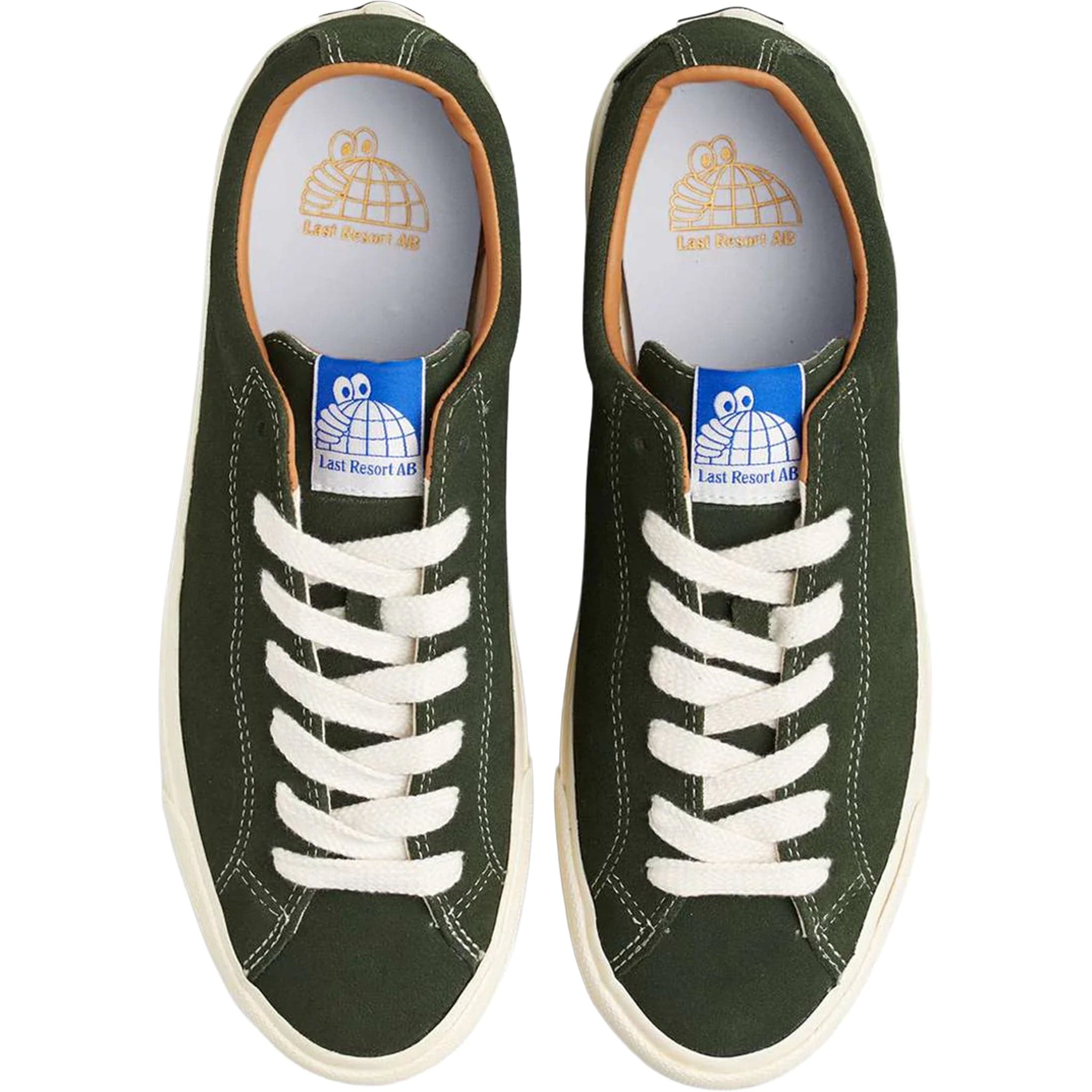 Last Resort AB VM003-Lo Suede Olive White Shoes
