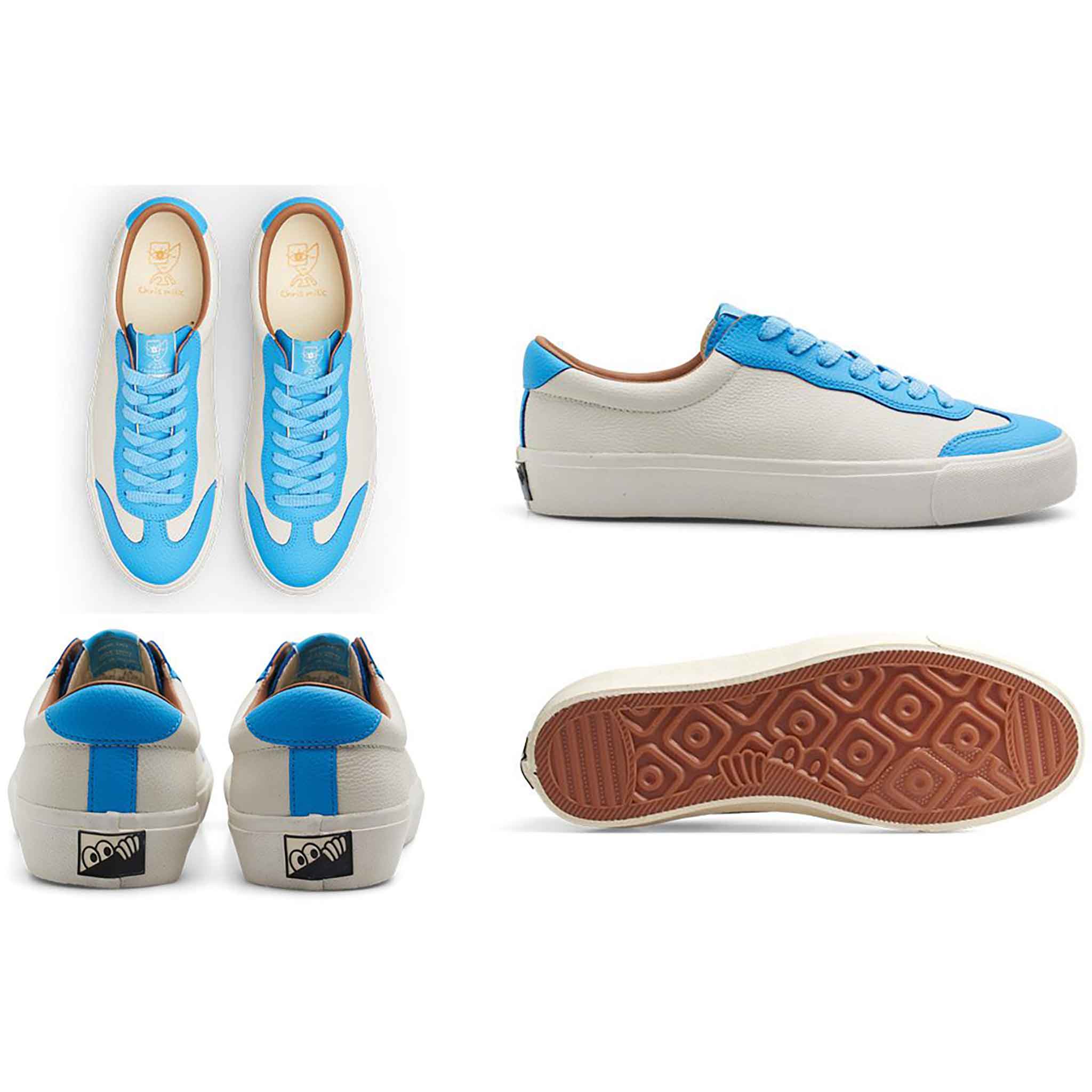 Last Resort AB VM004 Milic Leather Light Blue White Shoes