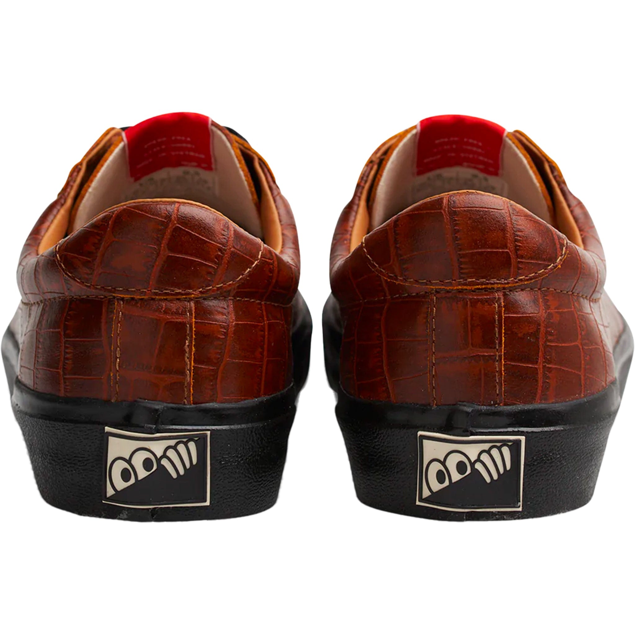 Last Resort VM001 Croc Brown Black Shoes