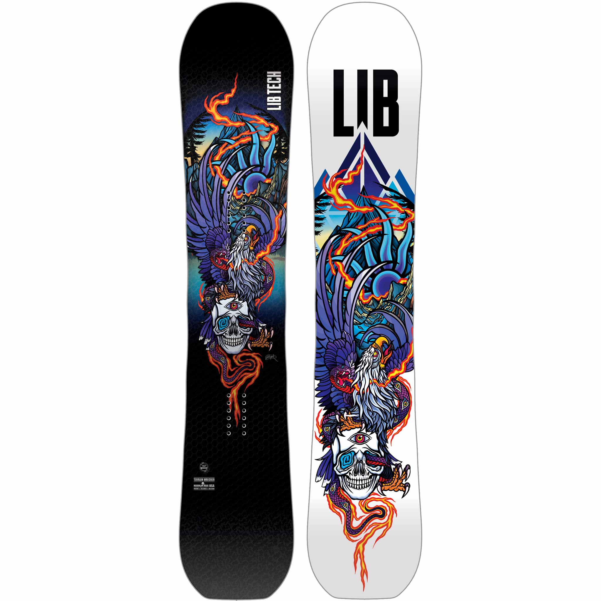 LIBTECH TERRAIN WRECKER 160 土曜日14時出品取下 Lib Tech Terrain Wrecker Snowboard 2026 - Sanction Skate And Snow
