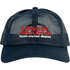 Lo-Res Filter Snapback Hat Navy Hats