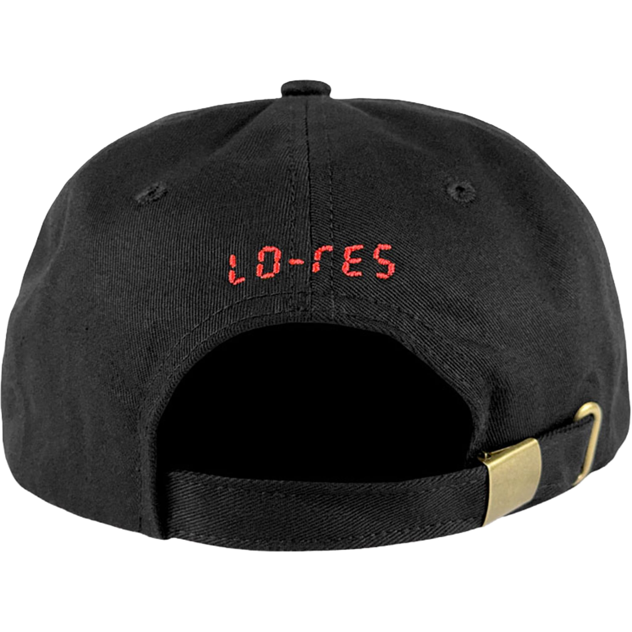 Lo-Res Hieros Strapback Hat Black Hats