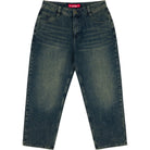 Loviah 1990 Baggy 5 Pocket Denim Pants Pine Enzyme Wash Pants