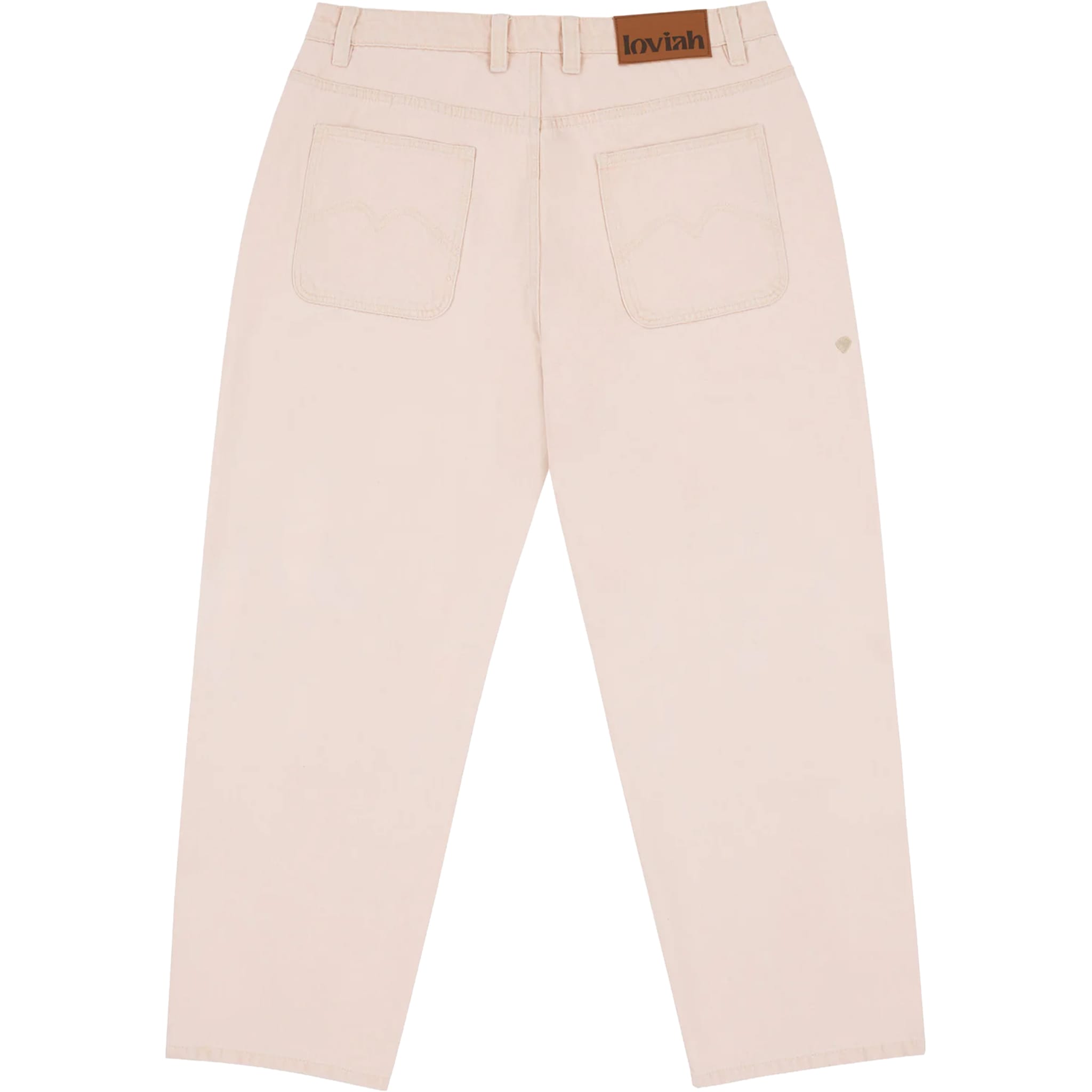 Loviah 1990 Baggy Denim Pant Dye Sand Bleach Wash Pants
