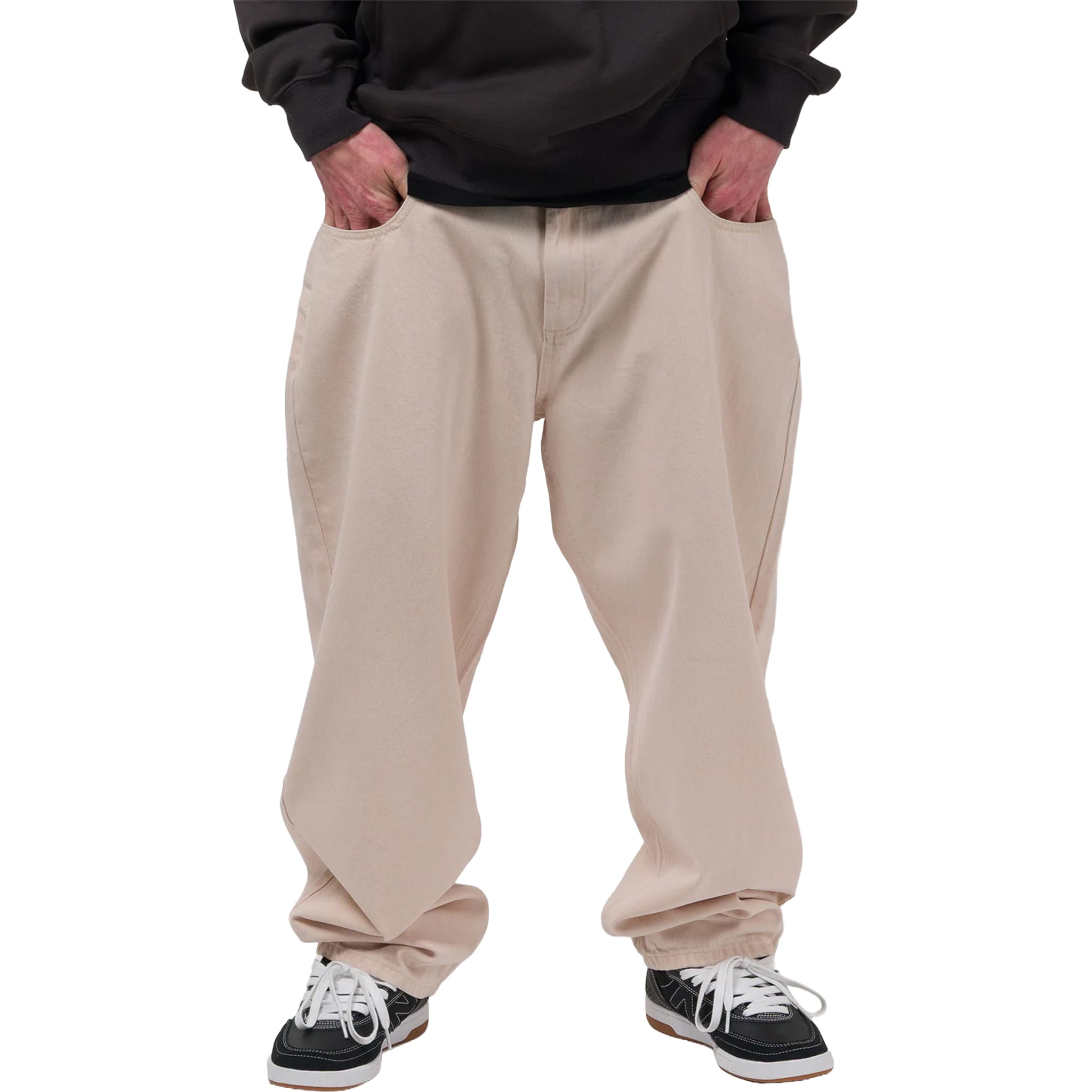 Loviah 1990 Baggy Denim Pant Dye Sand Bleach Wash Pants