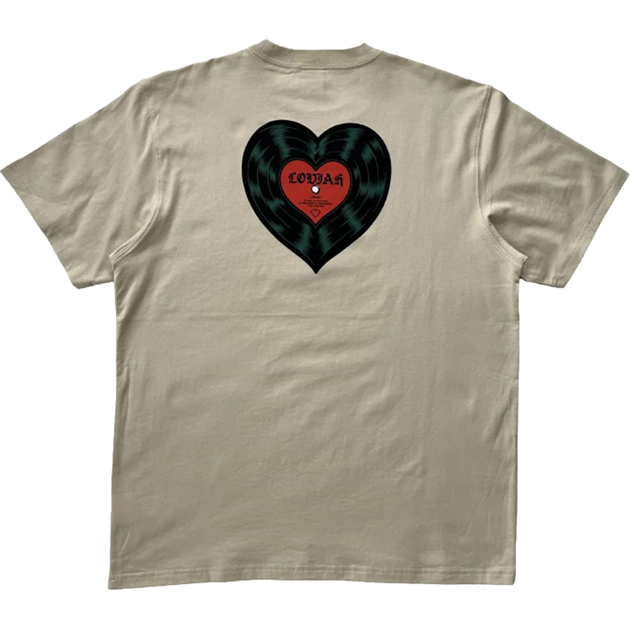 Loviah 4 The Record T-Shirt Sand T Shirt