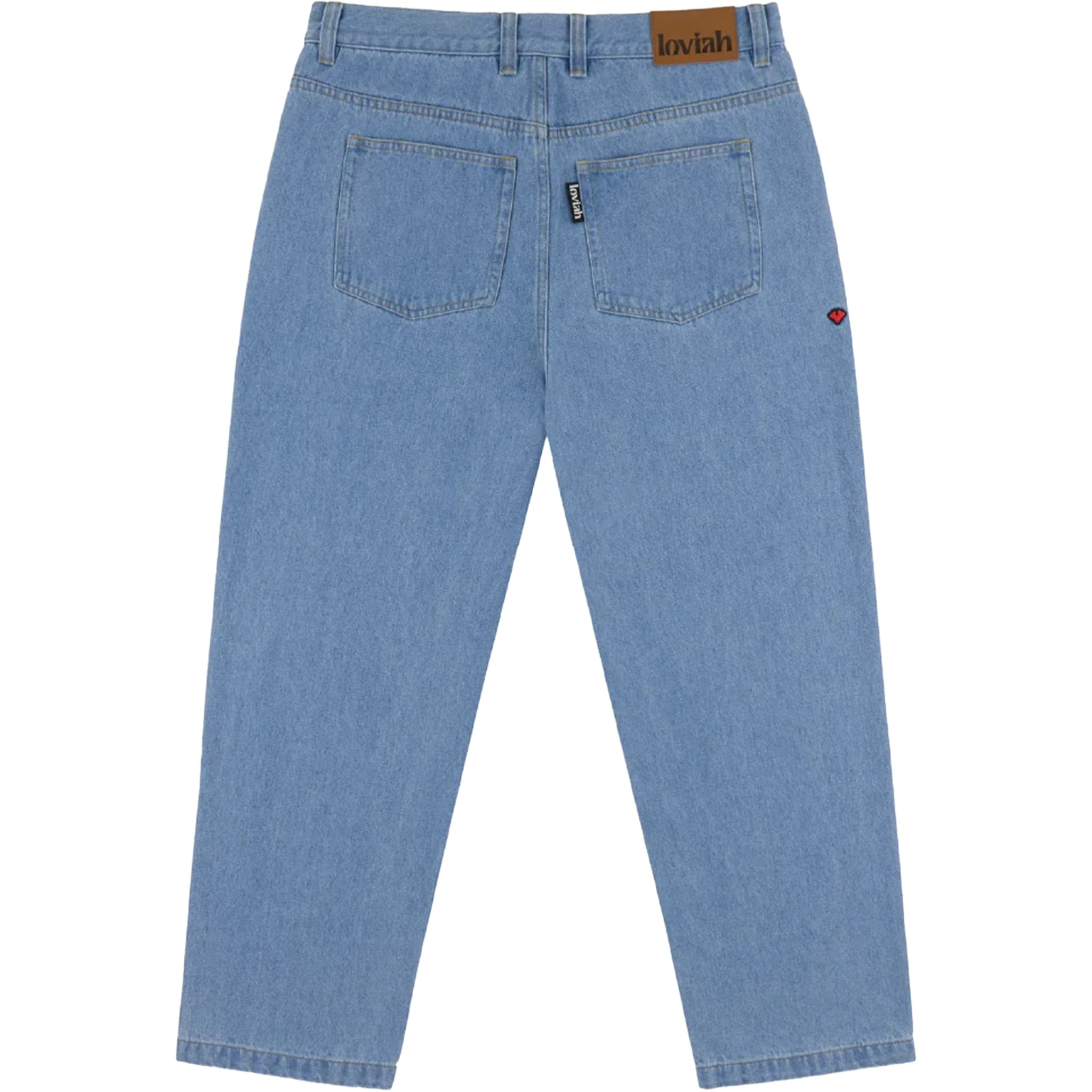 Loviah OG Baggy 5 Pocket Denim Pant Indigo Light Wash Pants