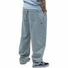 Loviah OG Baggy 5 Pocket Denim Pant White Blue Wash Pants