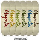 Magenta Big Brush Team Skateboard Deck 8.125" Skateboard