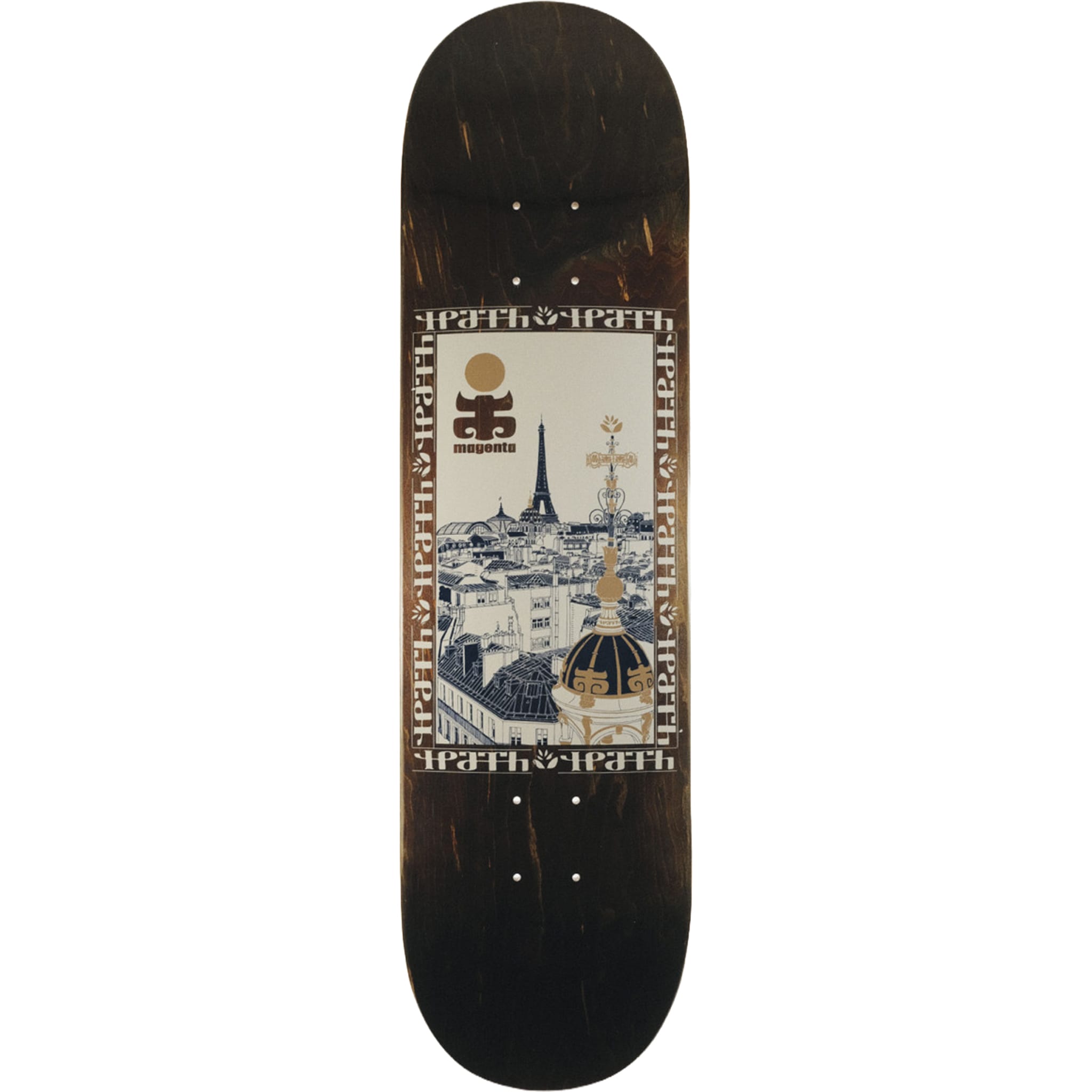 Magenta Magenpath Skateboard Deck 8.4" Skateboard