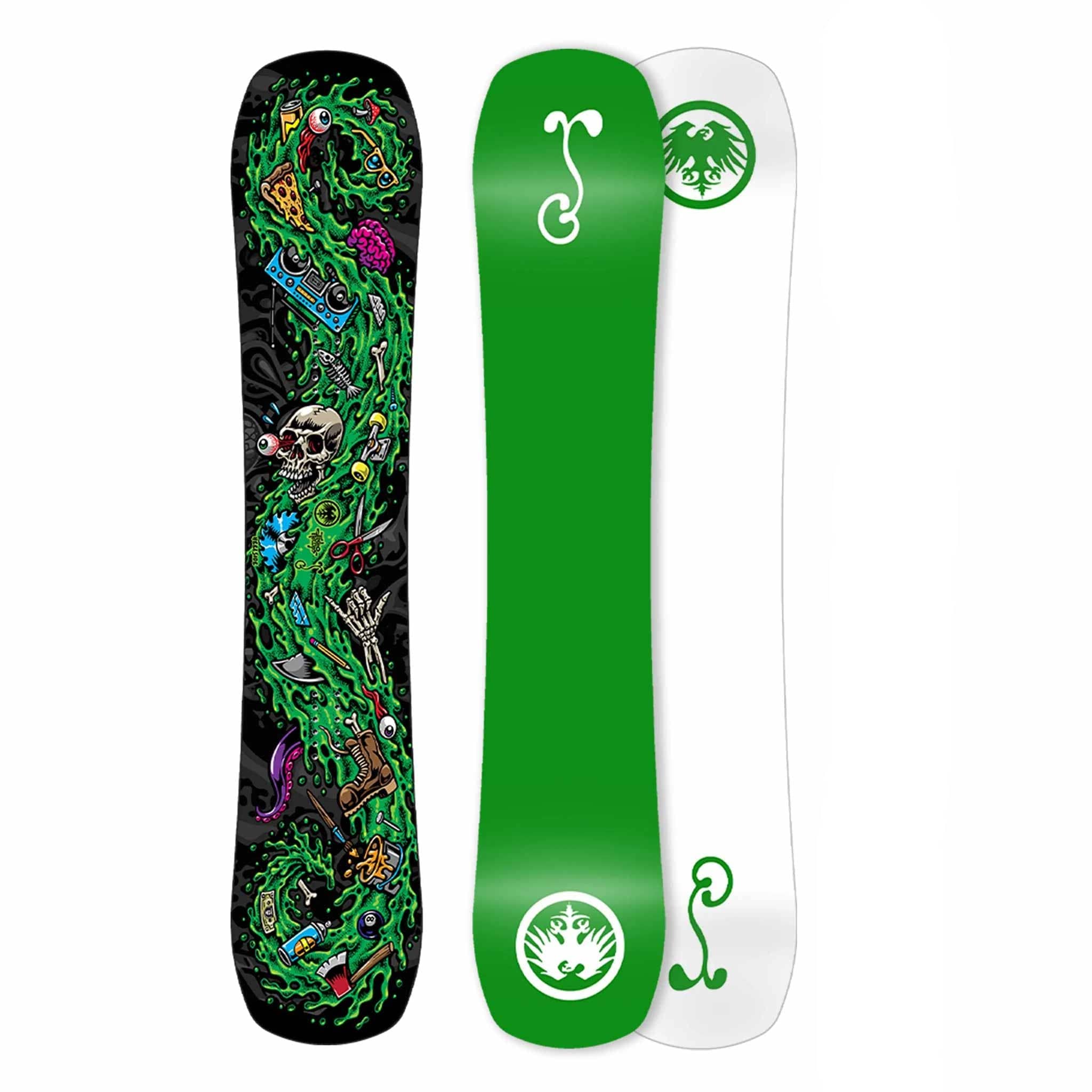 Never Summer X Grassroots X Jimbo Phillips Llama Limited Edition Snowboard Black 2025 Snowboard