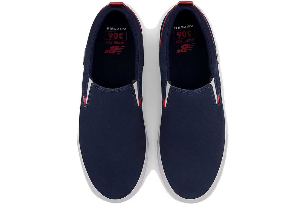 New Balance Numeric 306 Laceless Navy shoes