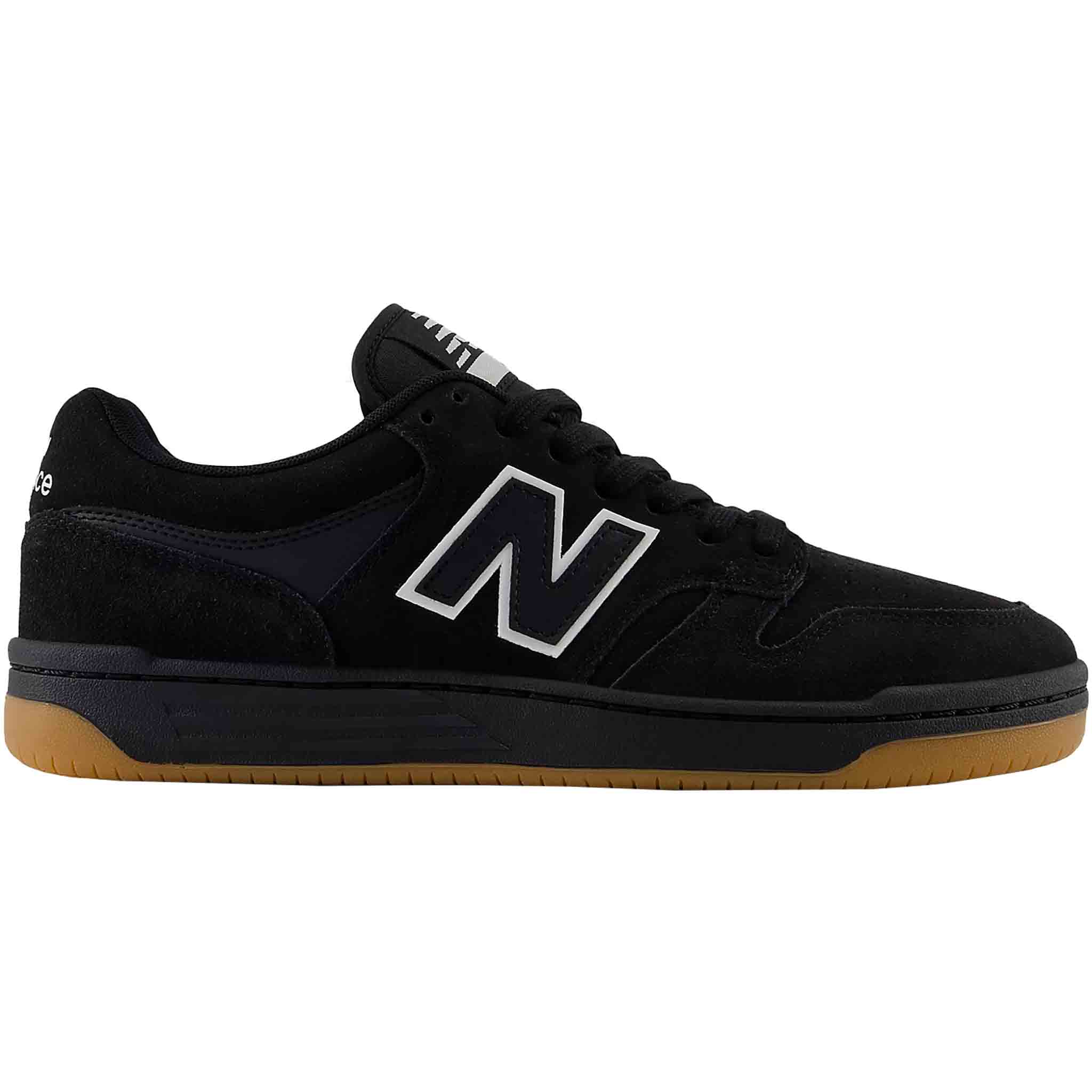 New Balance Numeric 480 Black White Shoes