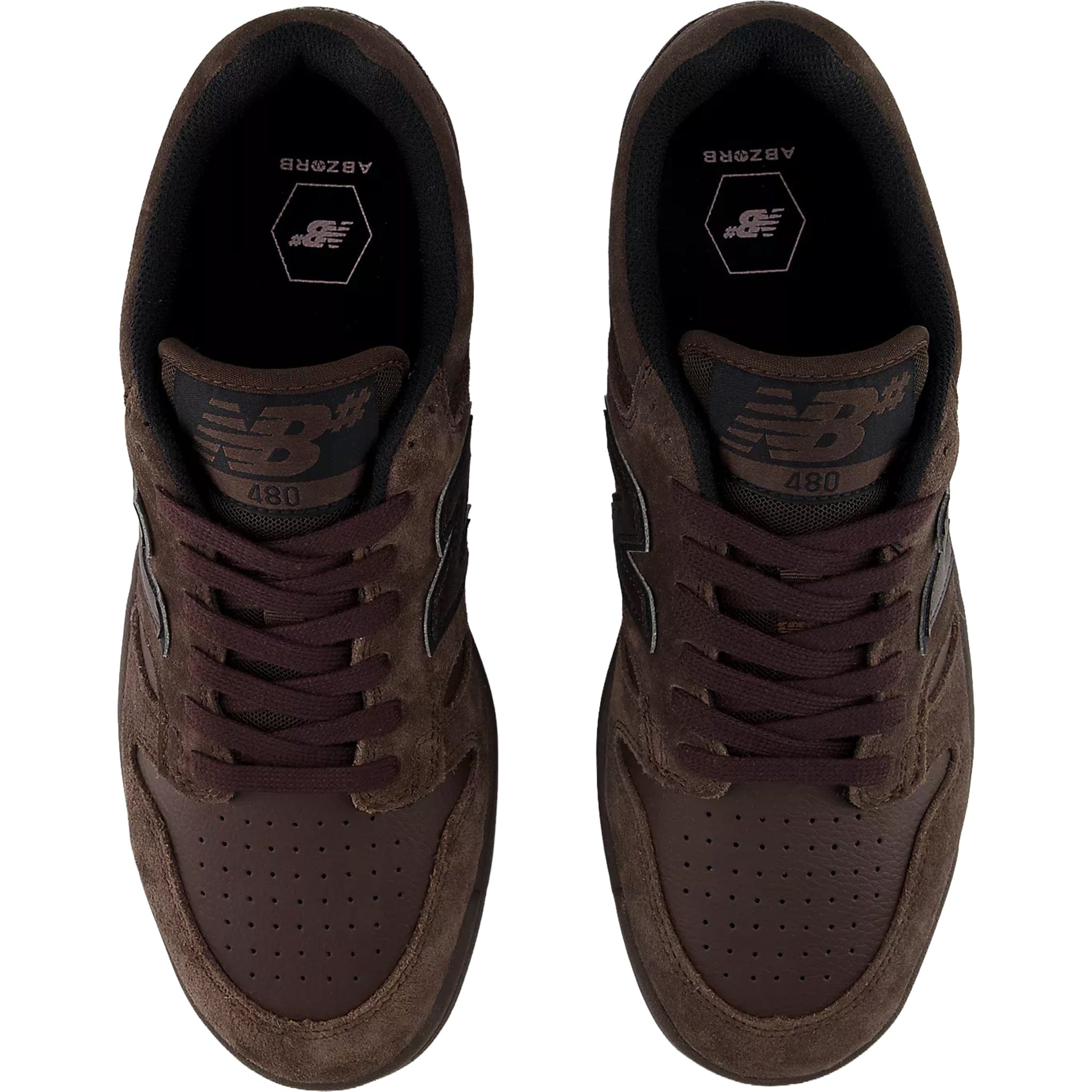 New Balance Numeric 480 Chocolate Brown Shoes
