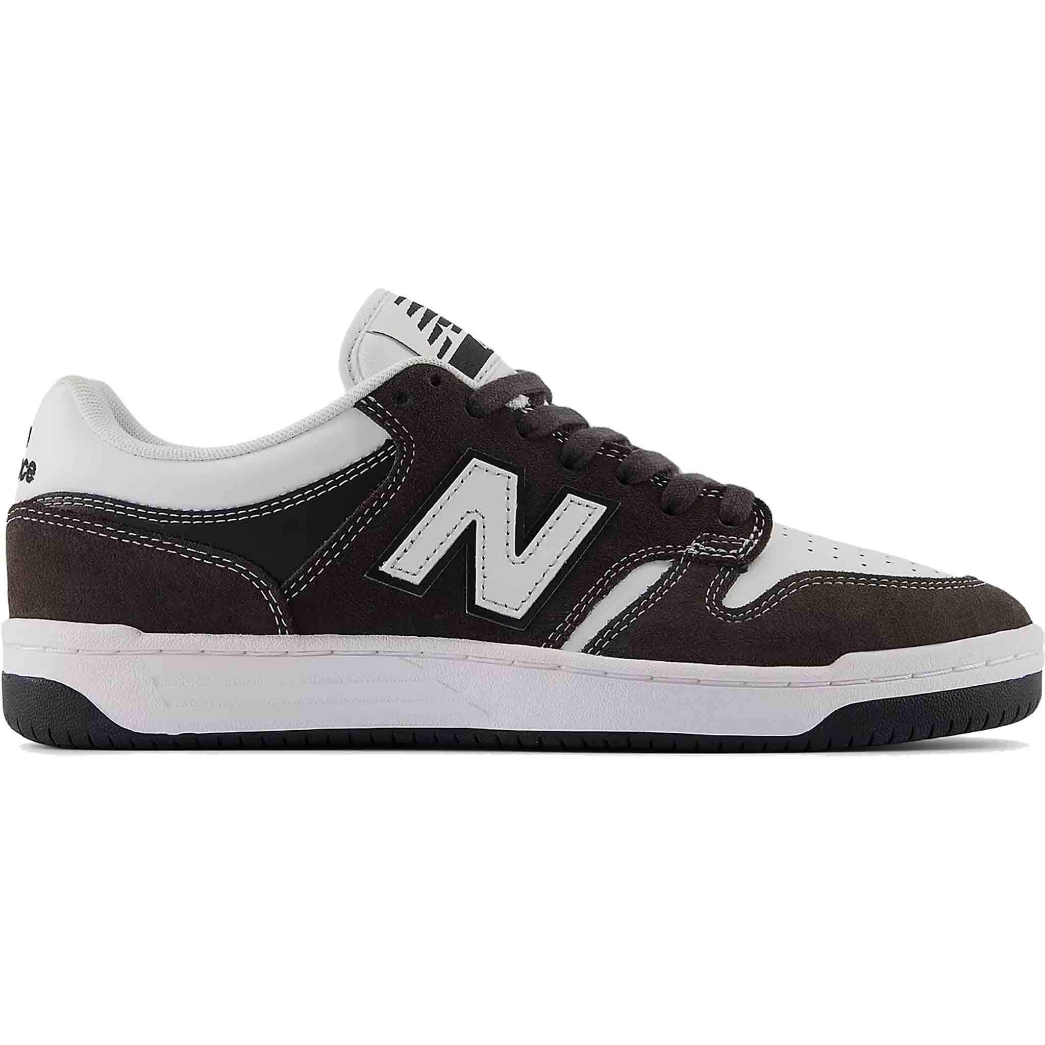 New Balance Numeric 480 Dark Grey White Shoes