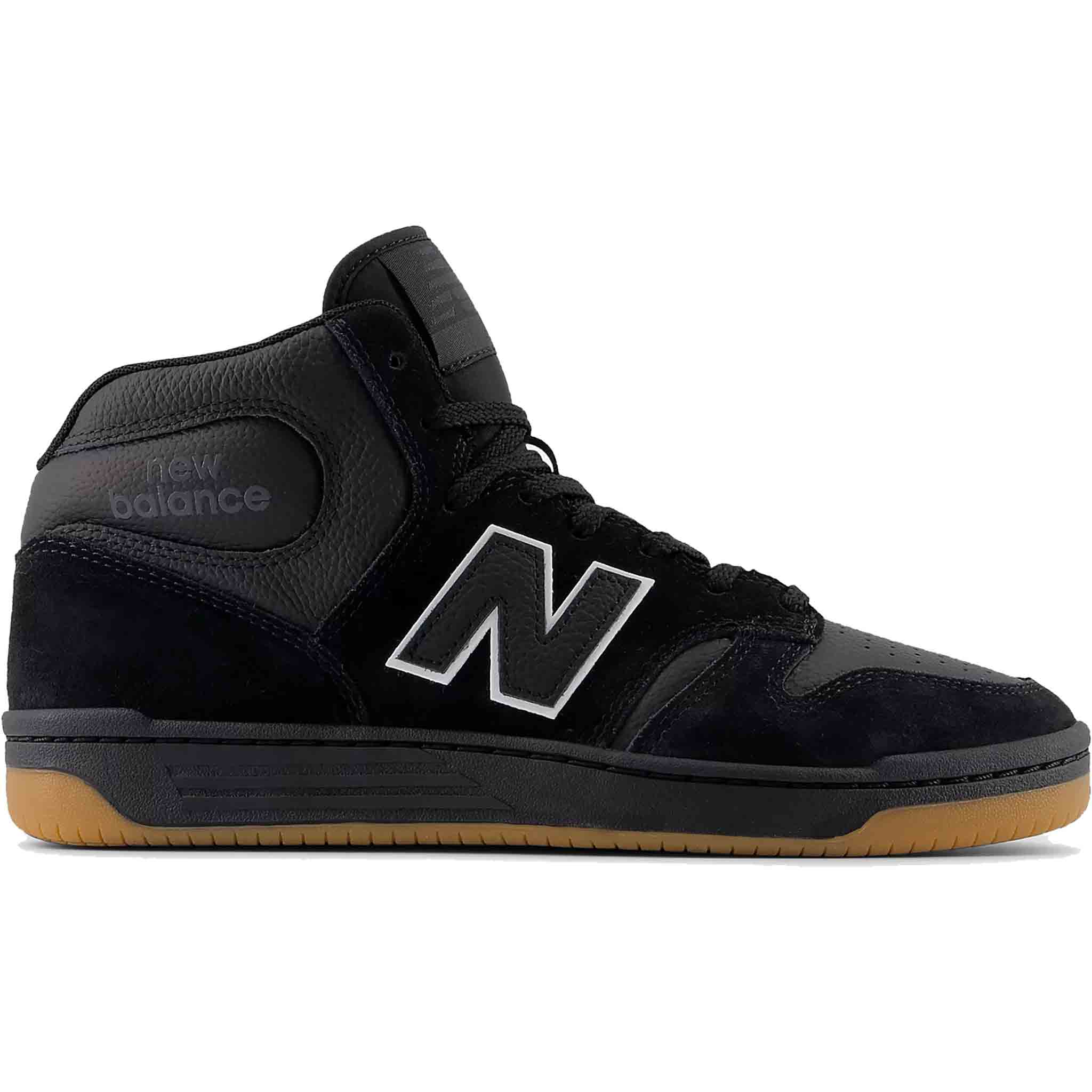 New Balance Numeric 480 Hi Black Beige Shoes