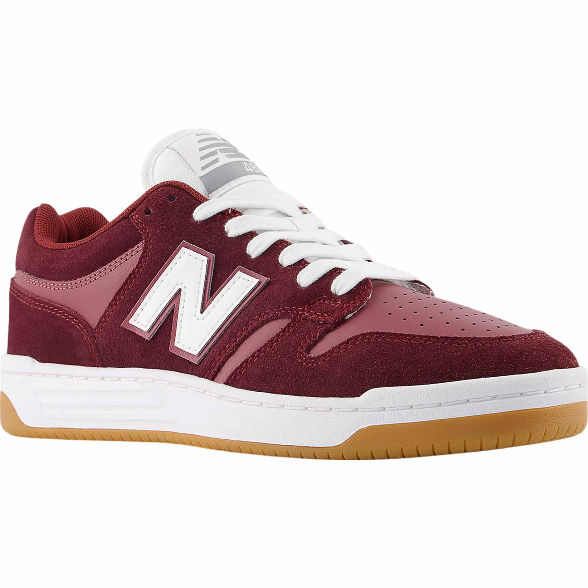 New Balance Numeric 480 Monarch Burgundy Shoes
