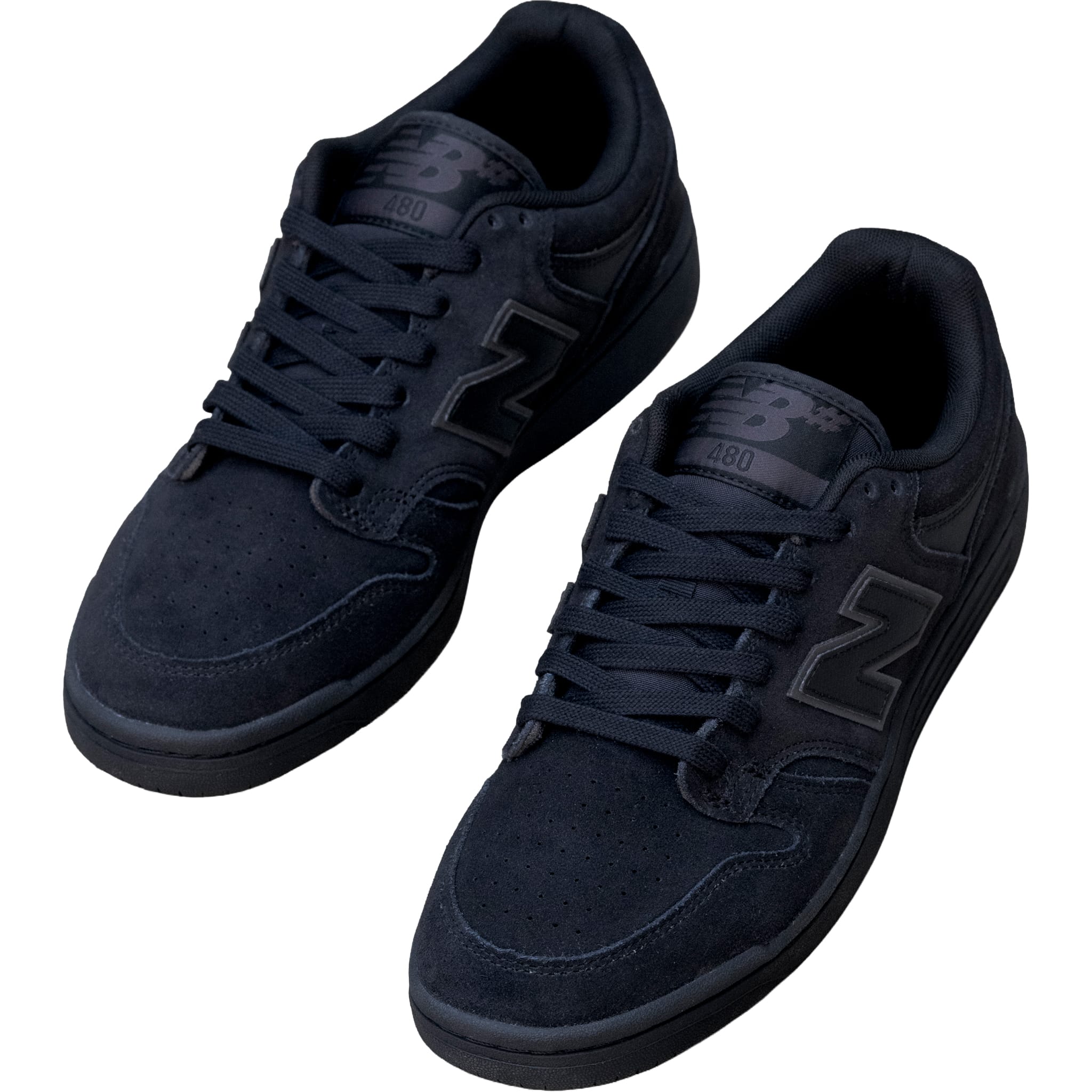 New Balance Numeric 480 Shoe Black Black Shoes